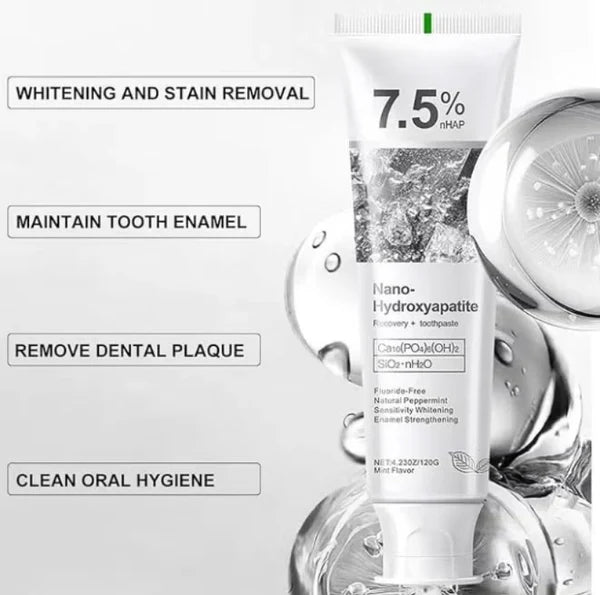 7.5% Nano Hydroxyapatite Toothpaste | Pack of 2