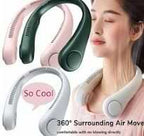 Portable Bladeless Neck Fan – Hands-Free Wearable Cooling Fan