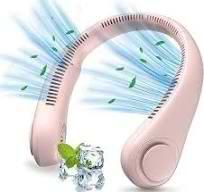 Portable Bladeless Neck Fan – Hands-Free Wearable Cooling Fan