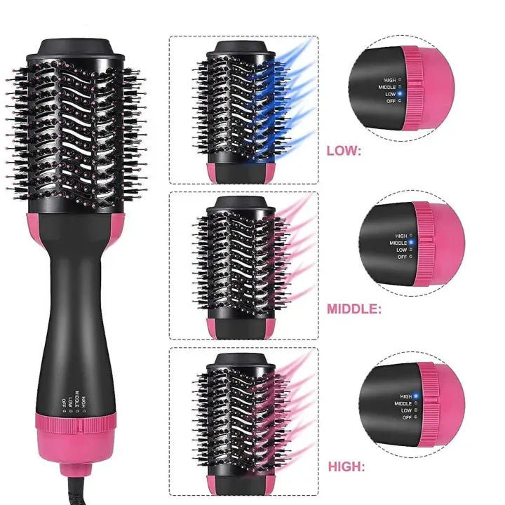 One Step Hot 4-in-1 Air Brush Dryer + Styler