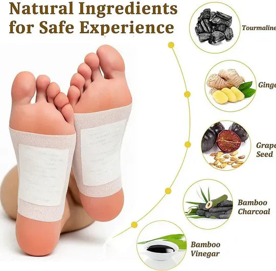 Kinoki Foot Pads – 10 Premium Natural Patches