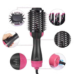 One Step Hot 4-in-1 Air Brush Dryer + Styler