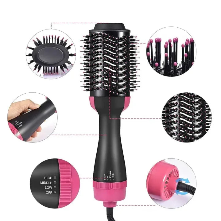 One Step Hot 4-in-1 Air Brush Dryer + Styler