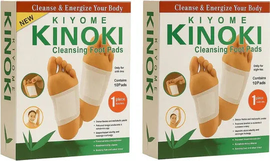 Kinoki Foot Pads – 10 Premium Natural Patches