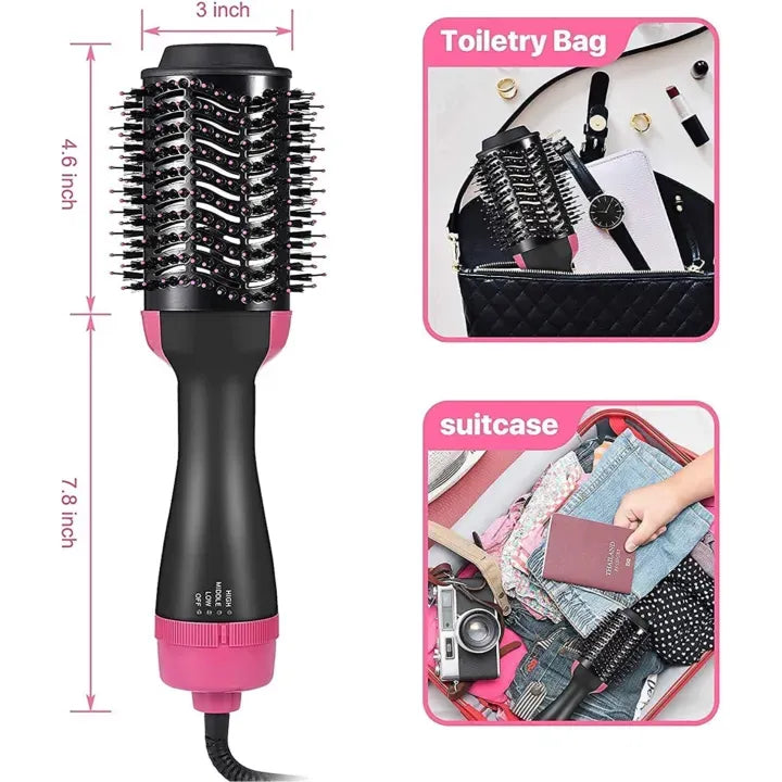 One Step Hot 4-in-1 Air Brush Dryer + Styler