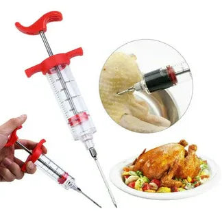 Marinade Flavor Seasoning Meat Injector Needle
