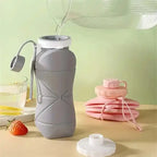 Silicone Water Bottle For Travel Reusable & Eco Friendly