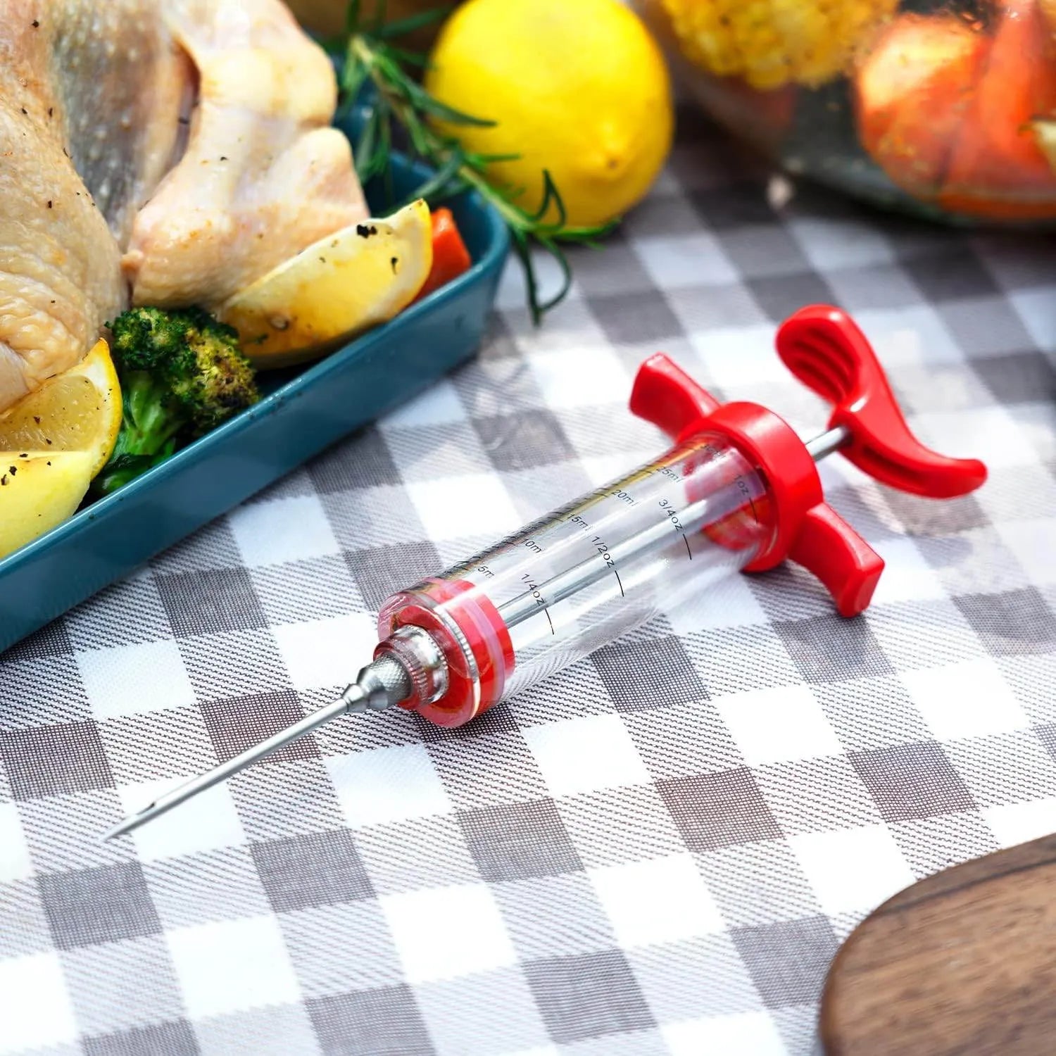 Marinade Flavor Seasoning Meat Injector Needle