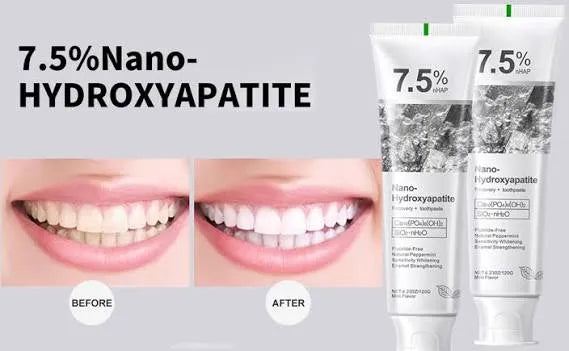 7.5% Nano Hydroxyapatite Toothpaste | Pack of 2