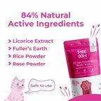 Painless Hair Removal Powder Mask | 10 Min Full Body Wax for Smooth Skin | 100% Results
