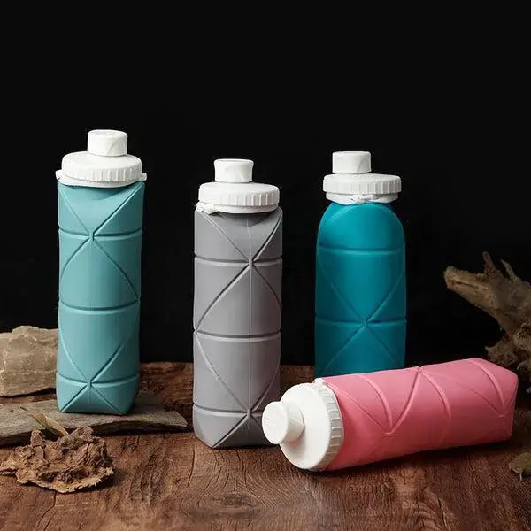 Silicone Water Bottle For Travel Reusable & Eco Friendly