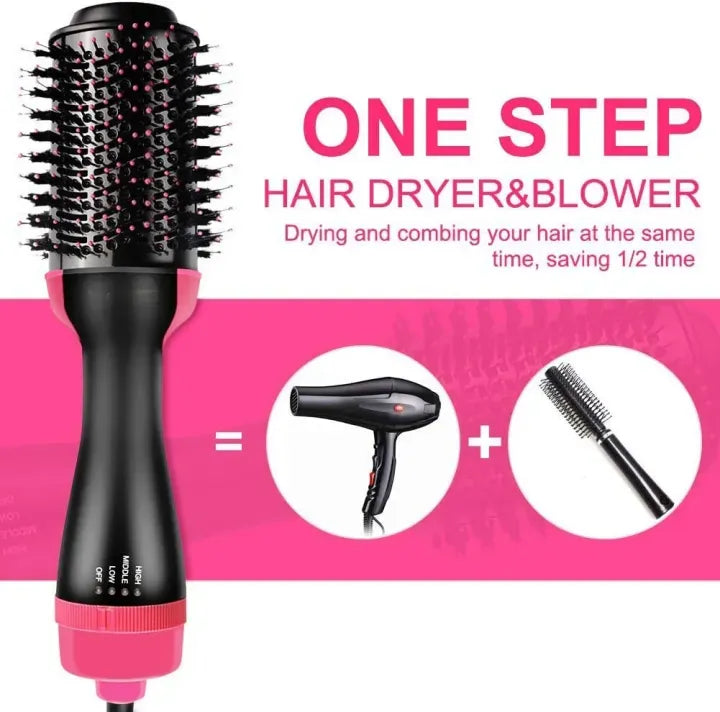 One Step Hot 4-in-1 Air Brush Dryer + Styler