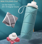 Silicone Water Bottle For Travel Reusable & Eco Friendly