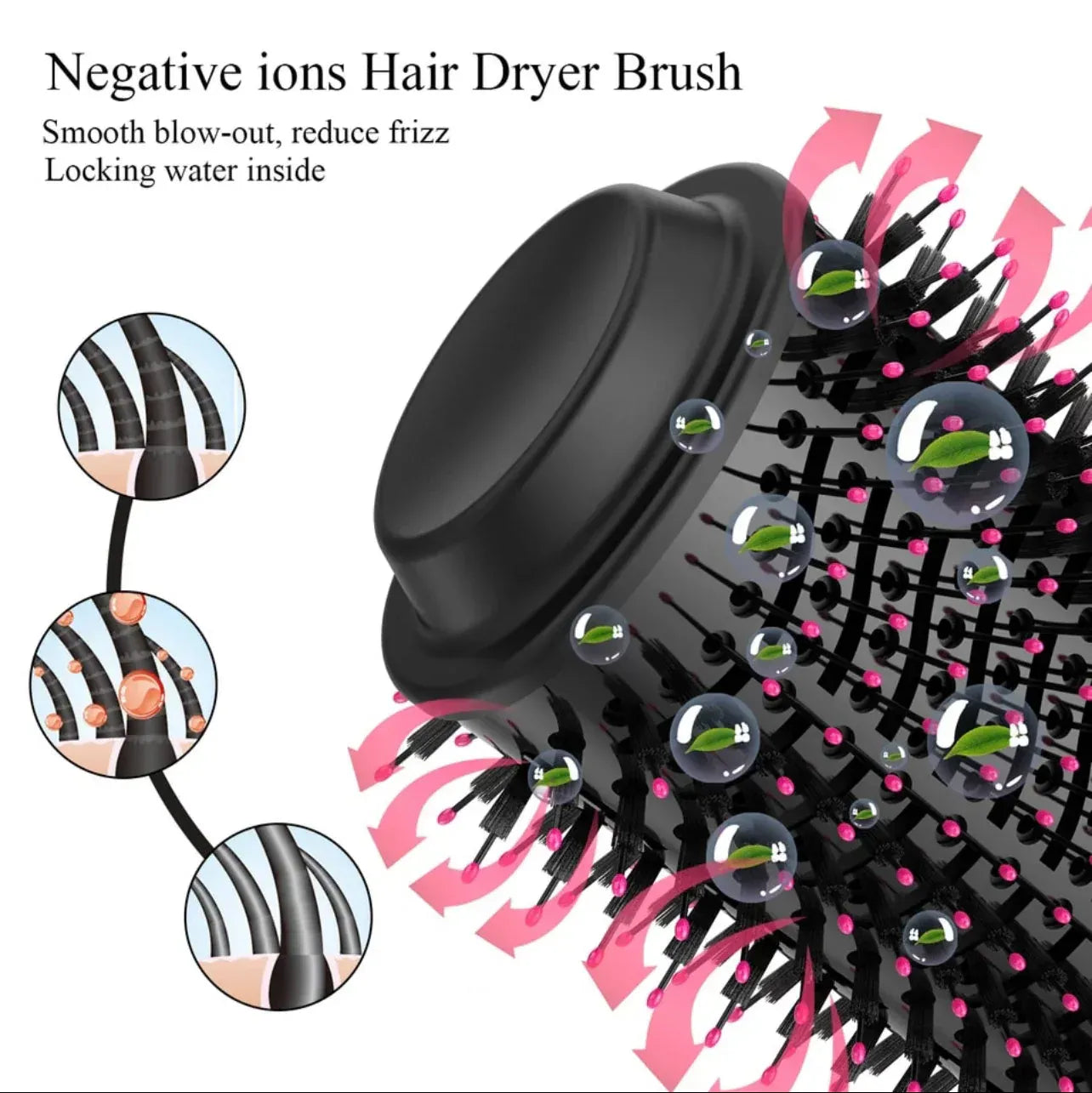 One Step Hot 4-in-1 Air Brush Dryer + Styler