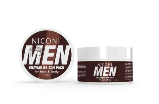 Enzyme De-Tan Pack for Face & Body – Men & Women